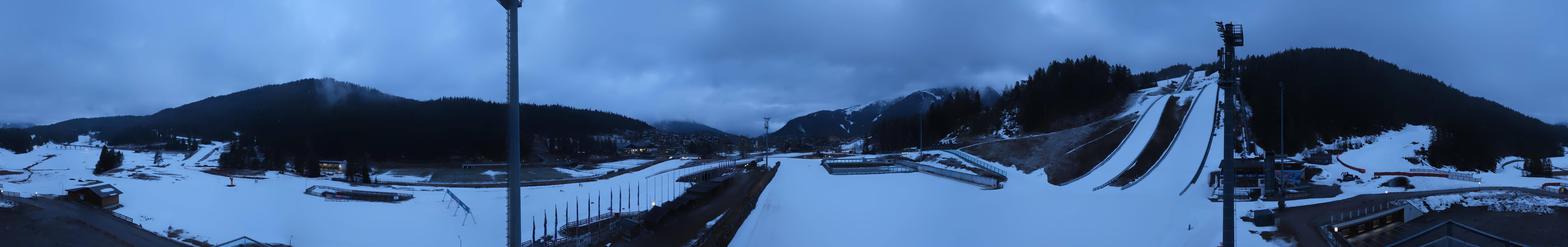 Archiv Foto Webcam Seefeld: Rundblick Casino Arena