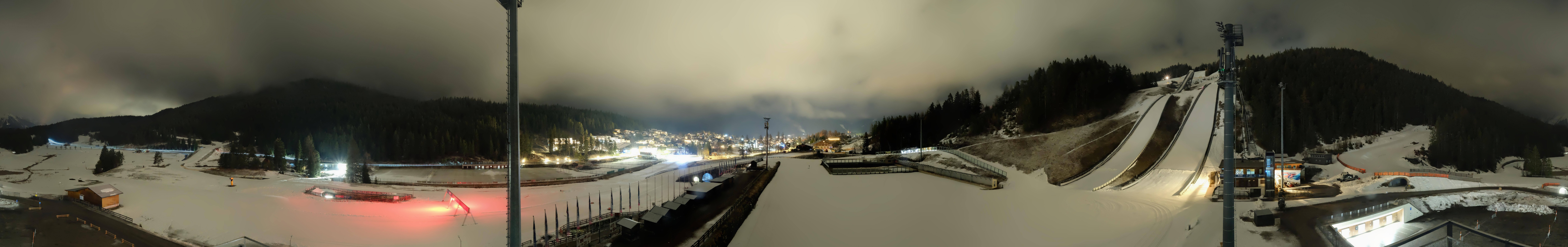 Archiv Foto Webcam Seefeld: Rundblick Casino Arena