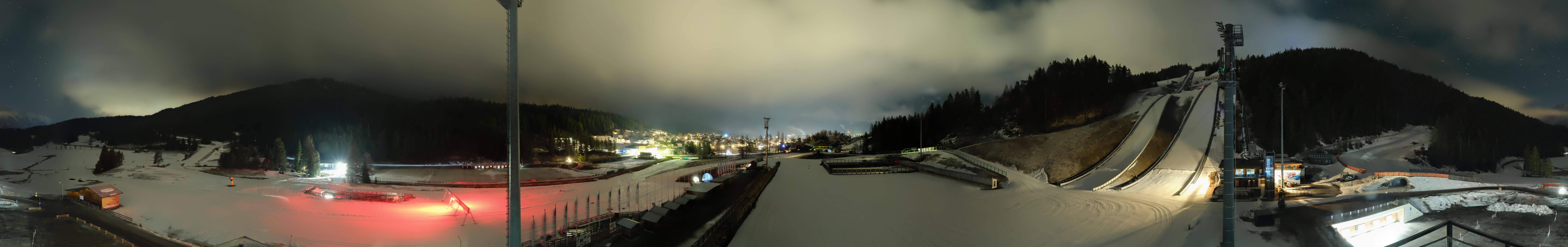 Archiv Foto Webcam Seefeld: Rundblick Casino Arena