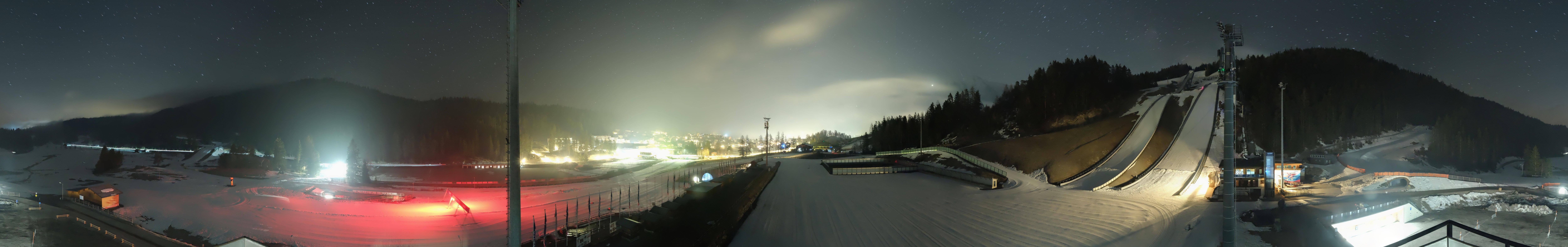 Archiv Foto Webcam Seefeld: Rundblick Casino Arena