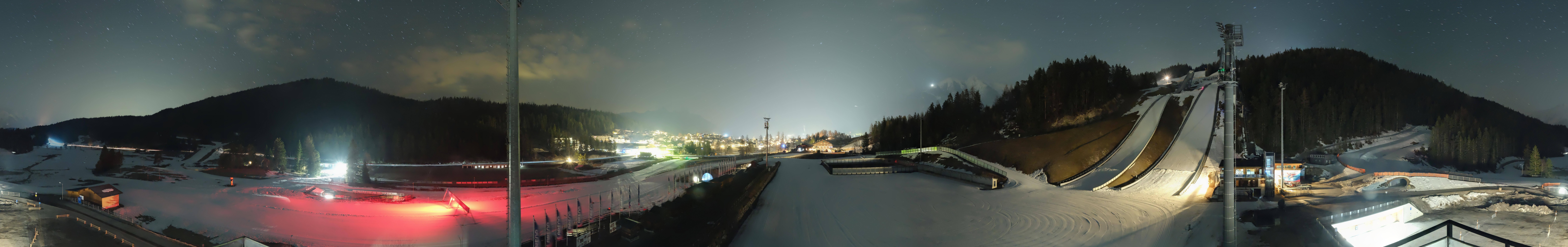 Archiv Foto Webcam Seefeld: Rundblick Casino Arena