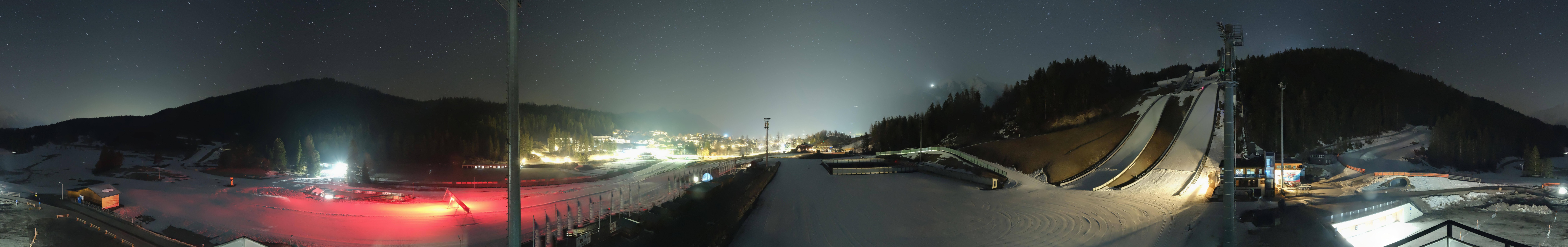 Archiv Foto Webcam Seefeld: Rundblick Casino Arena