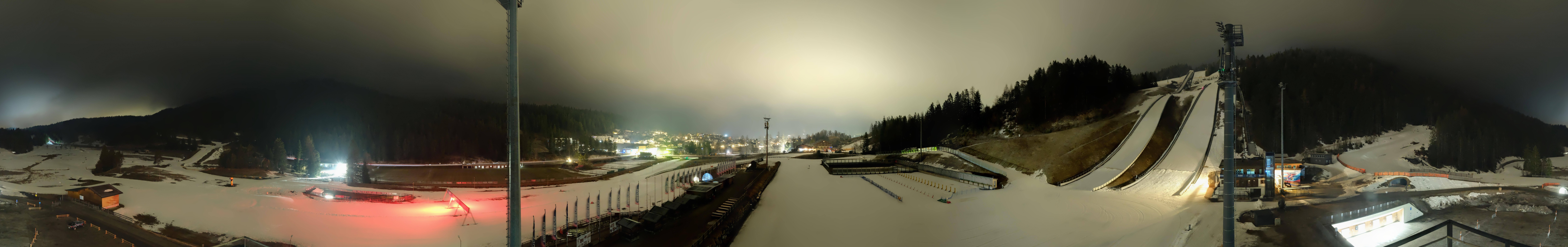 Archiv Foto Webcam Seefeld: Rundblick Casino Arena