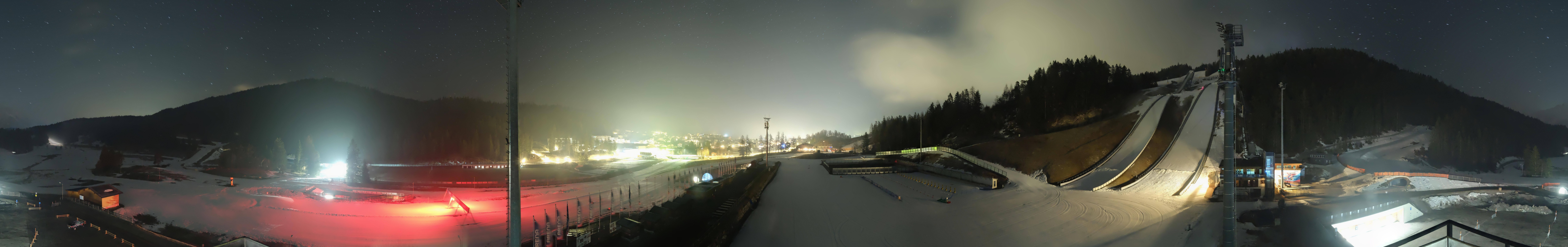 Archiv Foto Webcam Seefeld: Rundblick Casino Arena