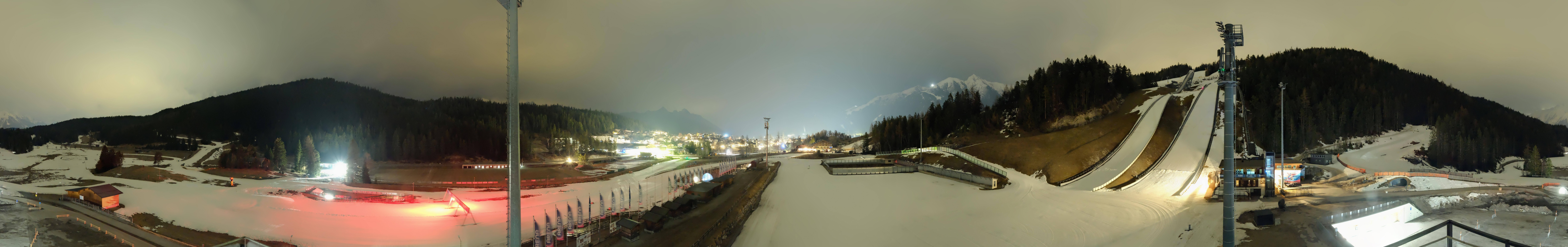 Archiv Foto Webcam Seefeld: Rundblick Casino Arena