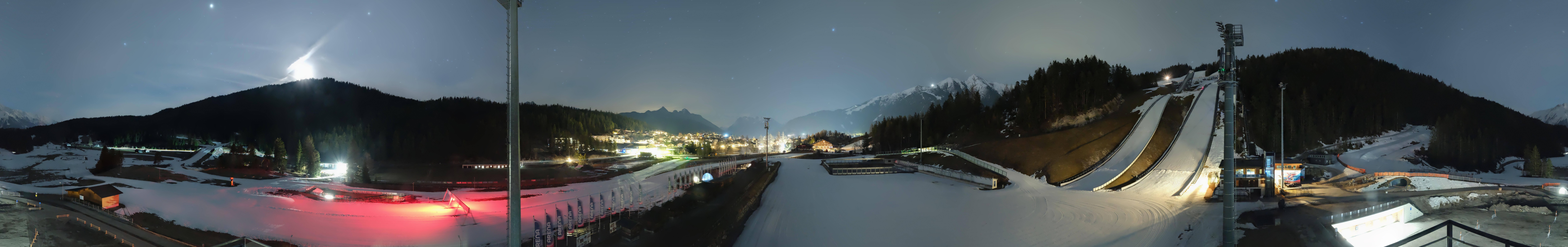 Archived image Webcam Panoramic view Seefeld Casino Arena
