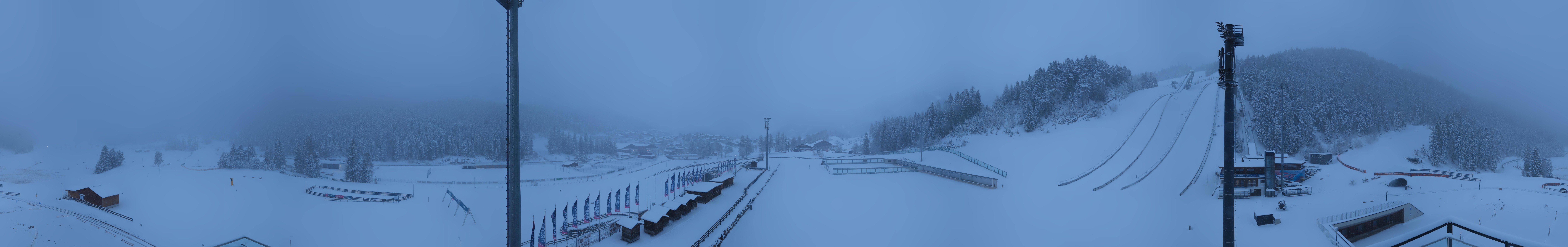 Archiv Foto Webcam Seefeld: Rundblick Casino Arena