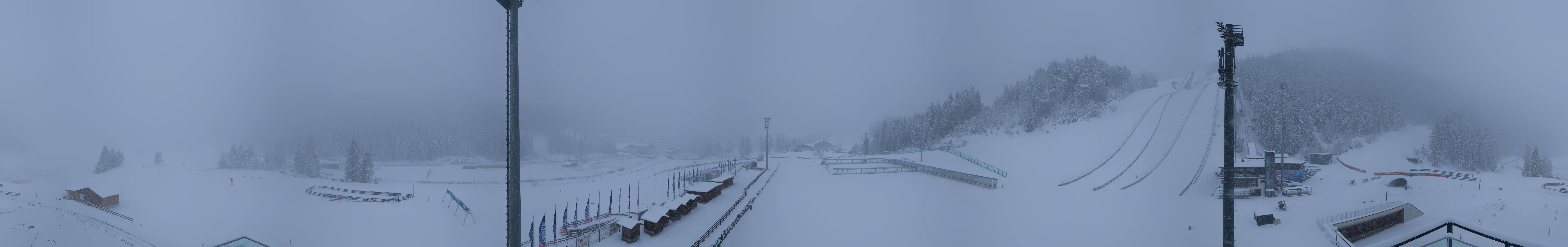 Archiv Foto Webcam Seefeld: Rundblick Casino Arena