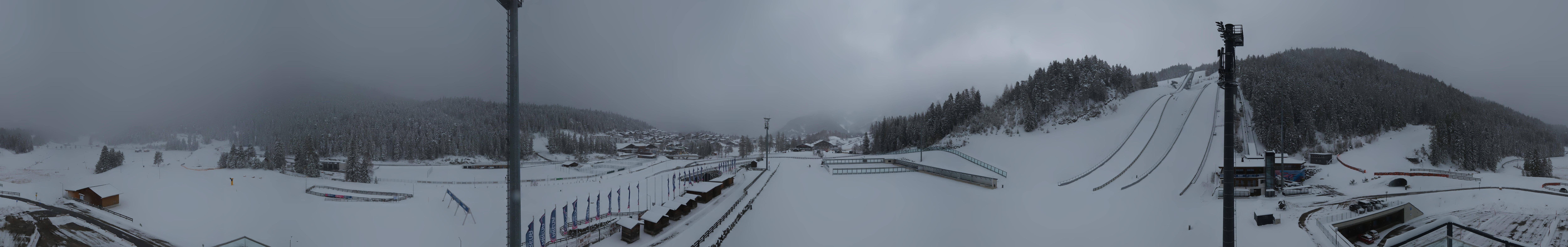 Archiv Foto Webcam Seefeld: Rundblick Casino Arena