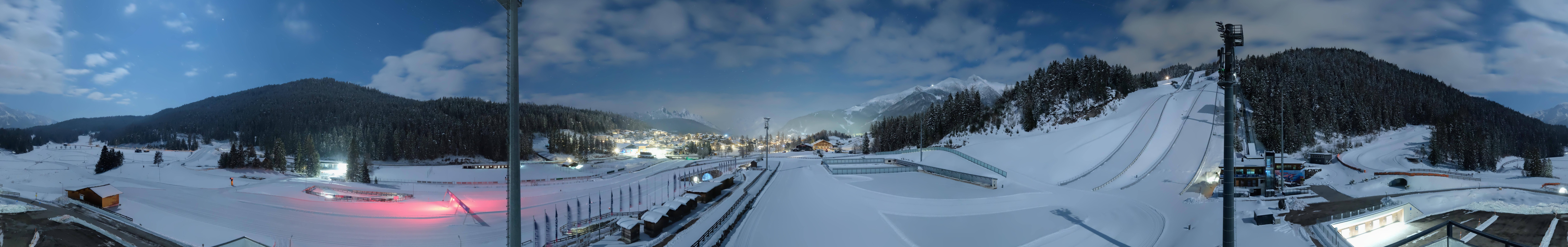 Archived image Webcam Panoramic view Seefeld Casino Arena