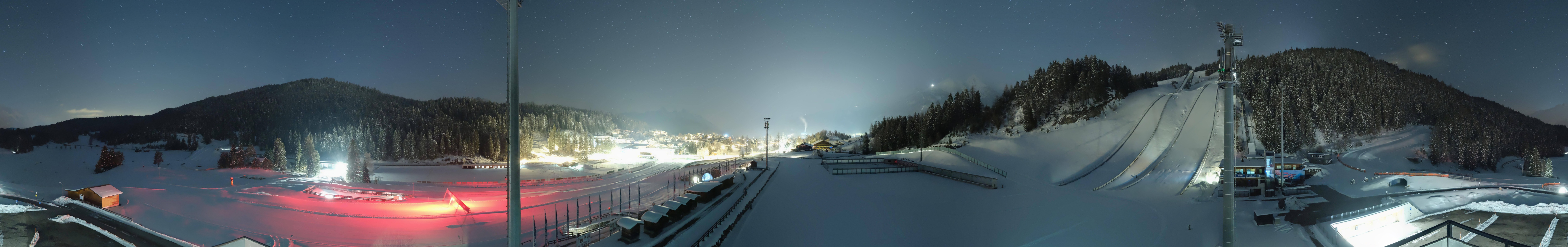 Archiv Foto Webcam Seefeld: Rundblick Casino Arena