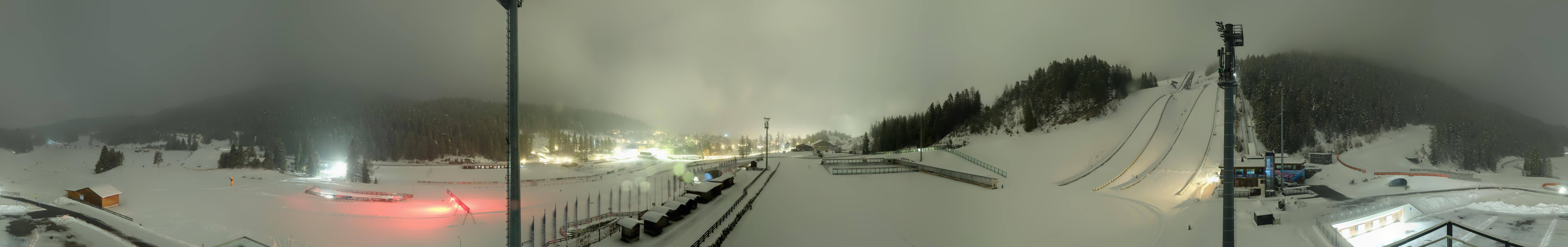 Archiv Foto Webcam Seefeld: Rundblick Casino Arena
