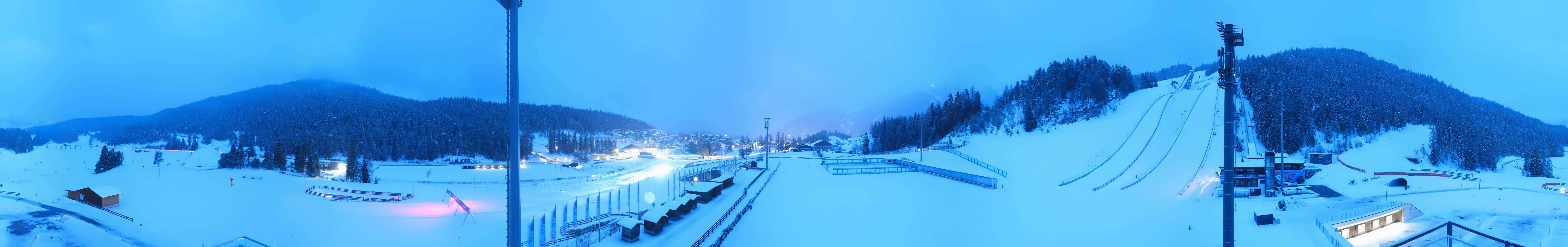 Archiv Foto Webcam Seefeld: Rundblick Casino Arena