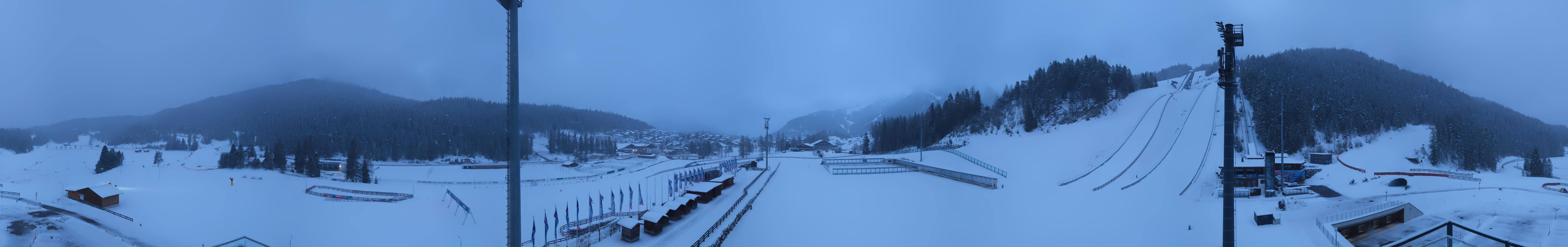 Archiv Foto Webcam Seefeld: Rundblick Casino Arena