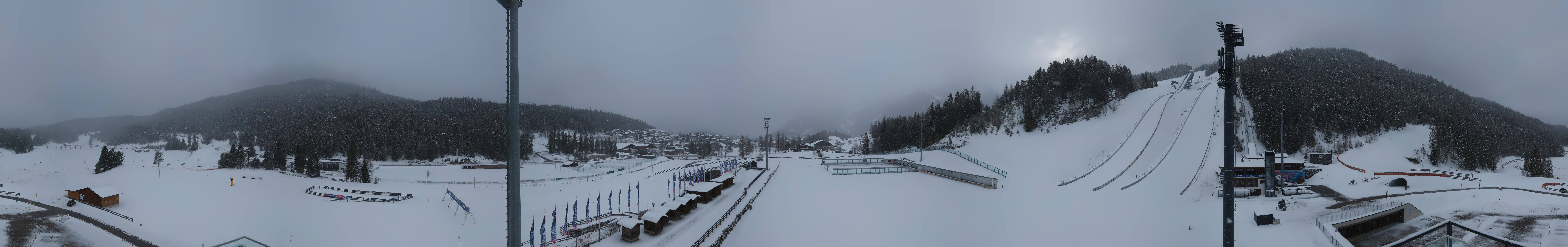 Archiv Foto Webcam Seefeld: Rundblick Casino Arena