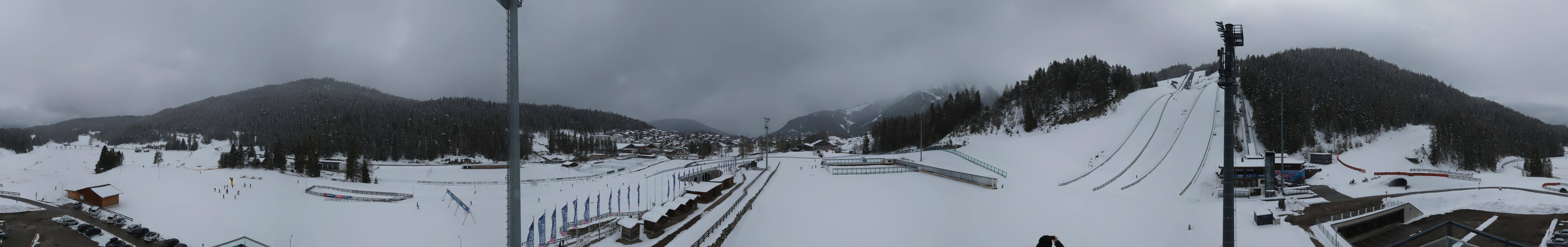 Archiv Foto Webcam Seefeld: Rundblick Casino Arena