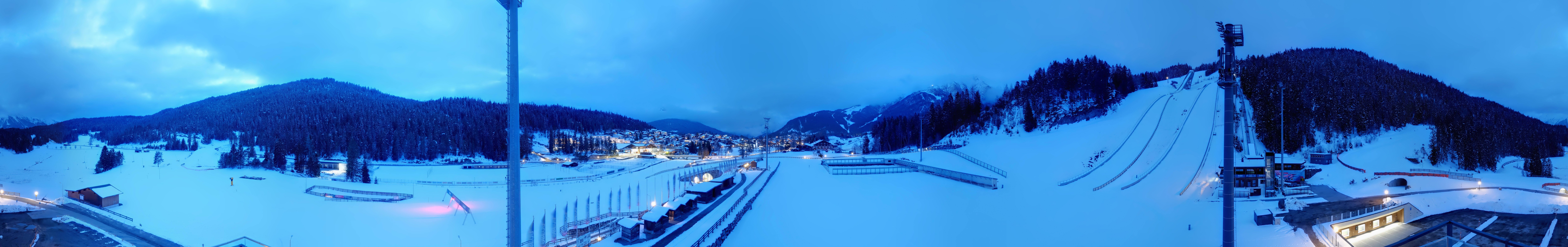 Archived image Webcam Panoramic view Seefeld Casino Arena