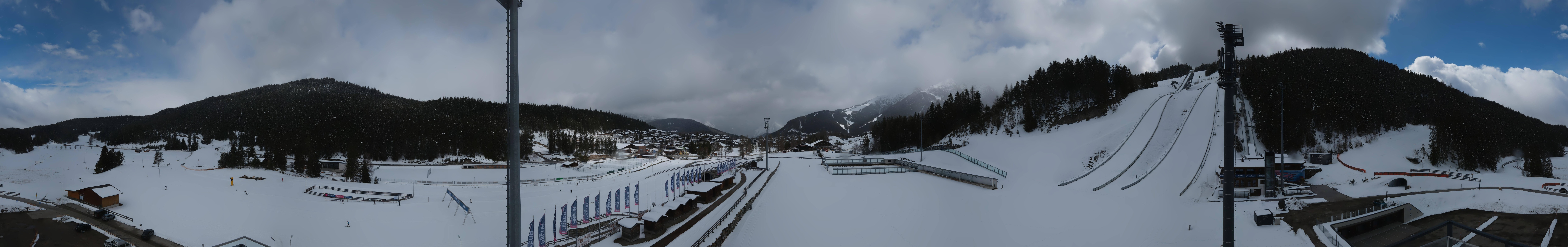 Archived image Webcam Panoramic view Seefeld Casino Arena
