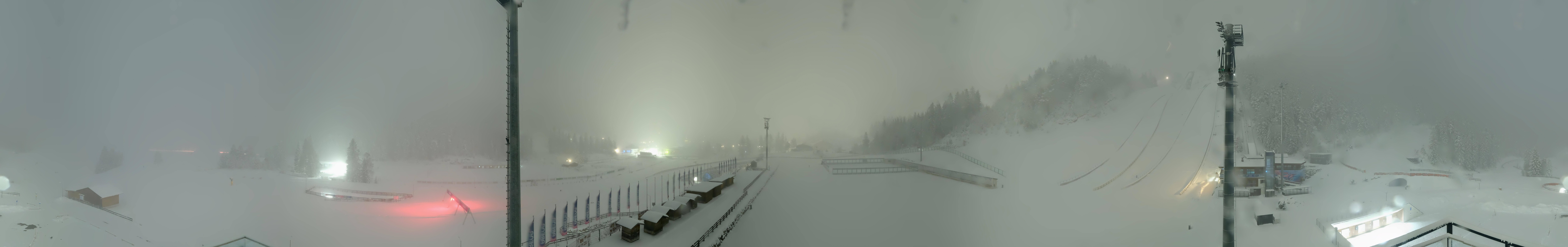 Archiv Foto Webcam Seefeld: Rundblick Casino Arena