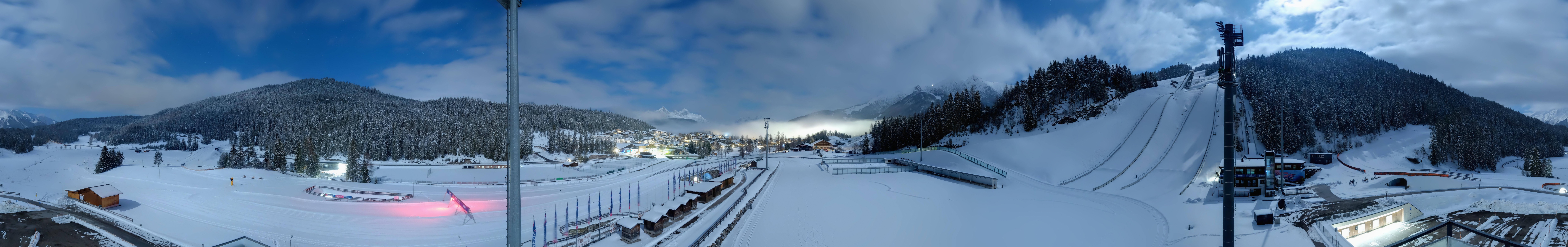 Archived image Webcam Panoramic view Seefeld Casino Arena