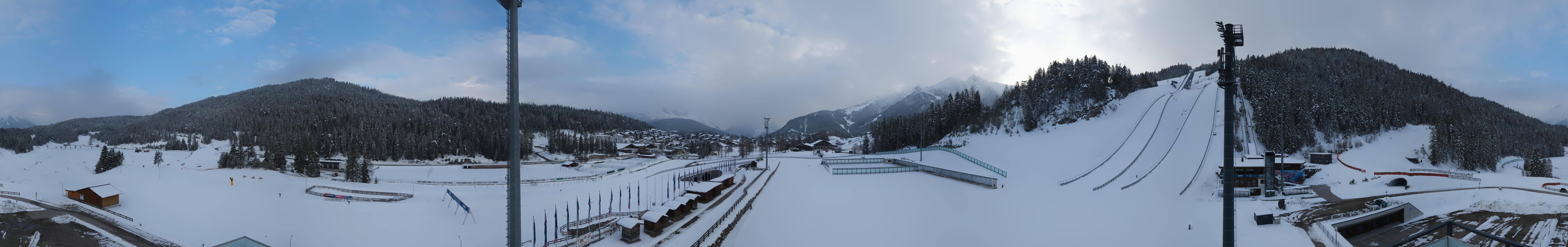 Archived image Webcam Panoramic view Seefeld Casino Arena