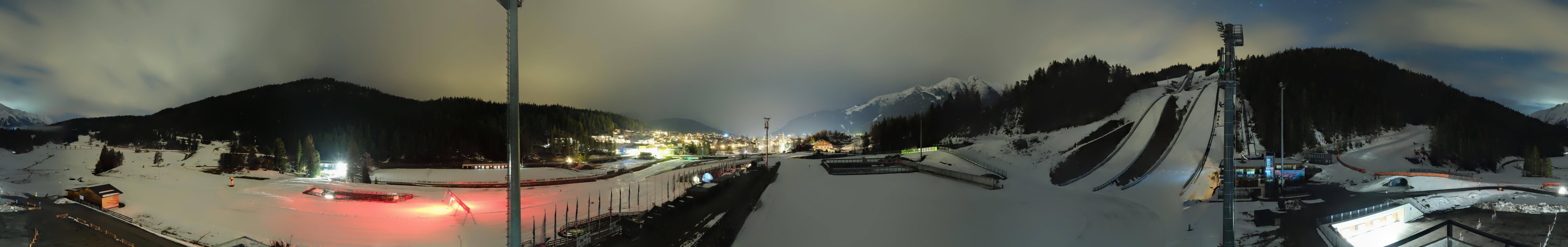 Archiv Foto Webcam Seefeld: Rundblick Casino Arena