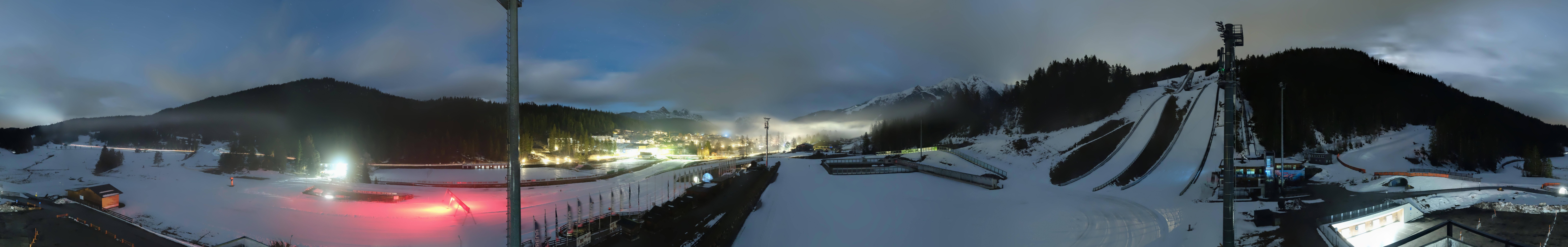 Archiv Foto Webcam Seefeld: Rundblick Casino Arena