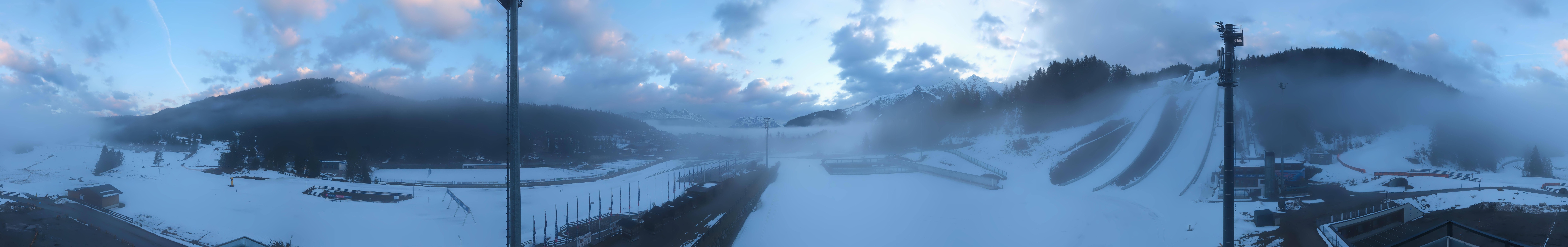 Archiv Foto Webcam Seefeld: Rundblick Casino Arena