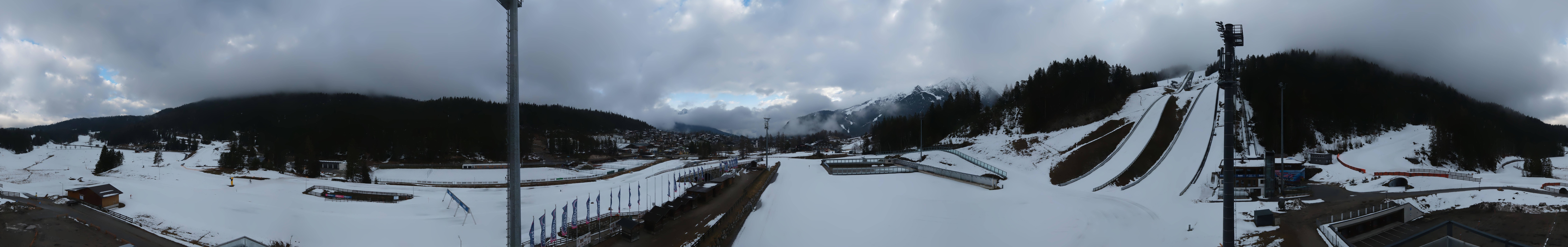 Archiv Foto Webcam Seefeld: Rundblick Casino Arena