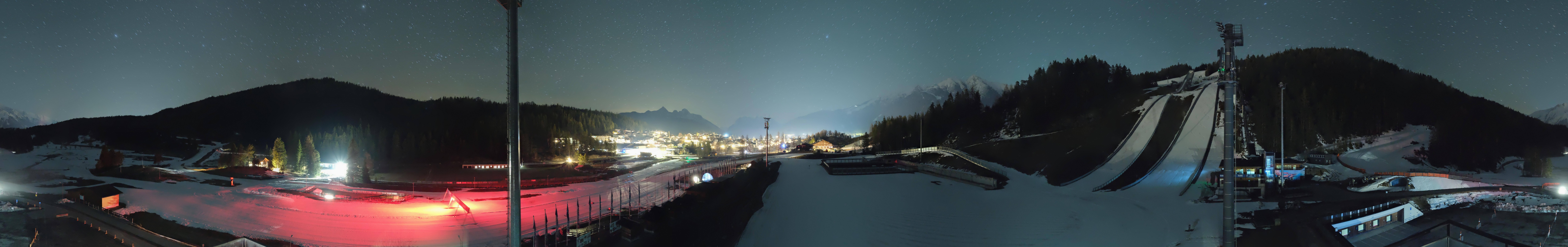 Archiv Foto Webcam Seefeld: Rundblick Casino Arena