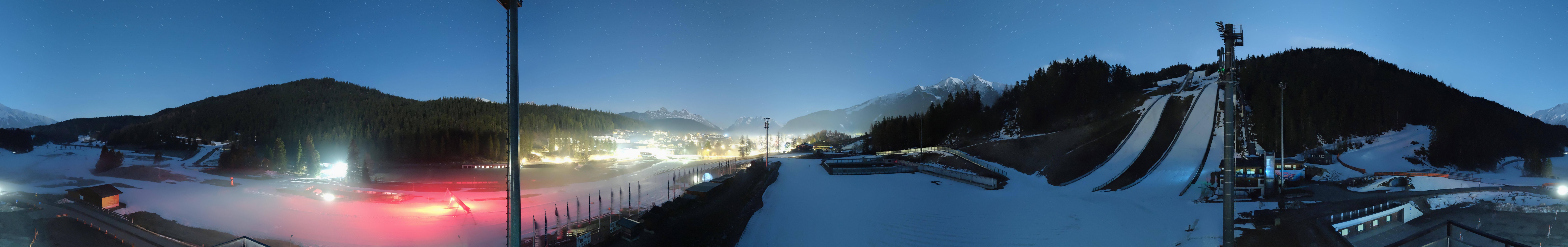 Archiv Foto Webcam Seefeld: Rundblick Casino Arena