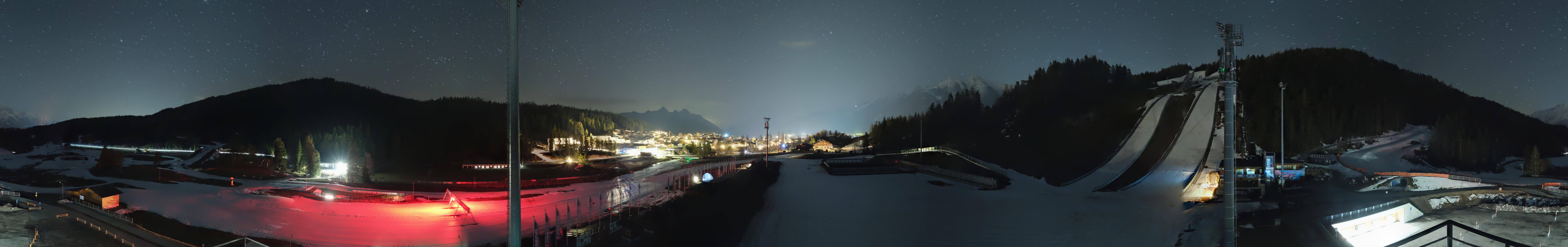 Archiv Foto Webcam Seefeld: Rundblick Casino Arena