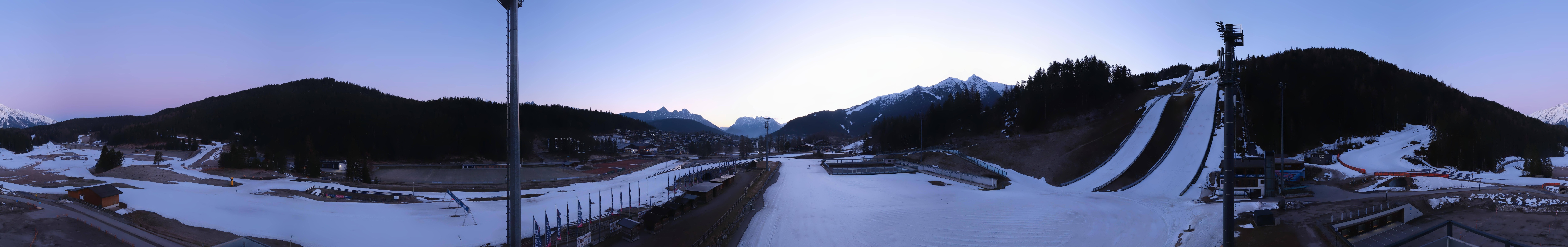 Archived image Webcam Panoramic view Seefeld Casino Arena