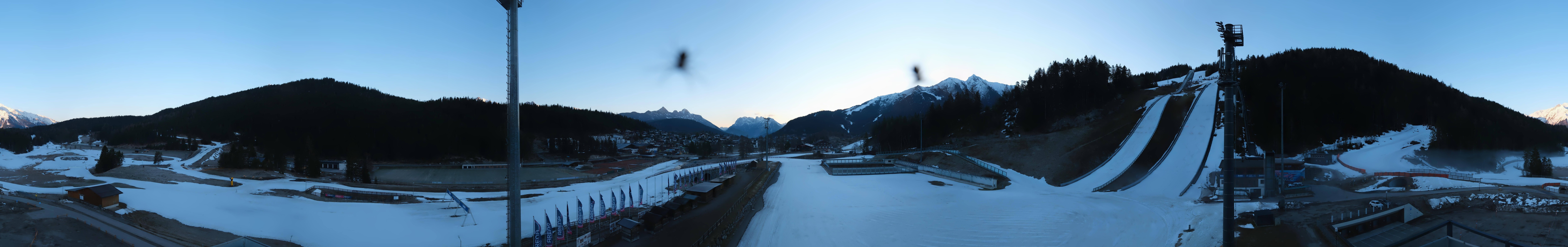 Archiv Foto Webcam Seefeld: Rundblick Casino Arena