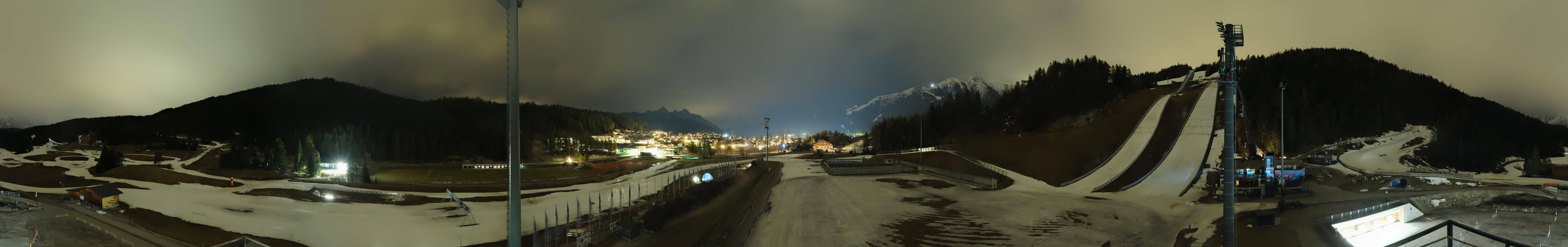 Archiv Foto Webcam Seefeld: Rundblick Casino Arena