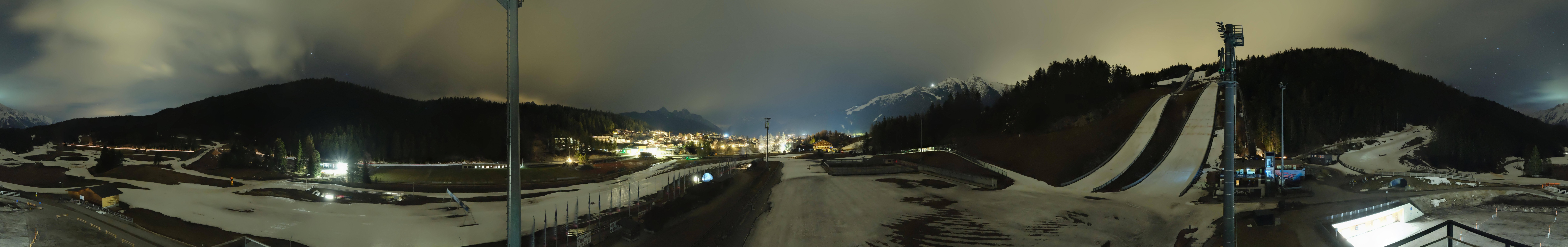 Archiv Foto Webcam Seefeld: Rundblick Casino Arena