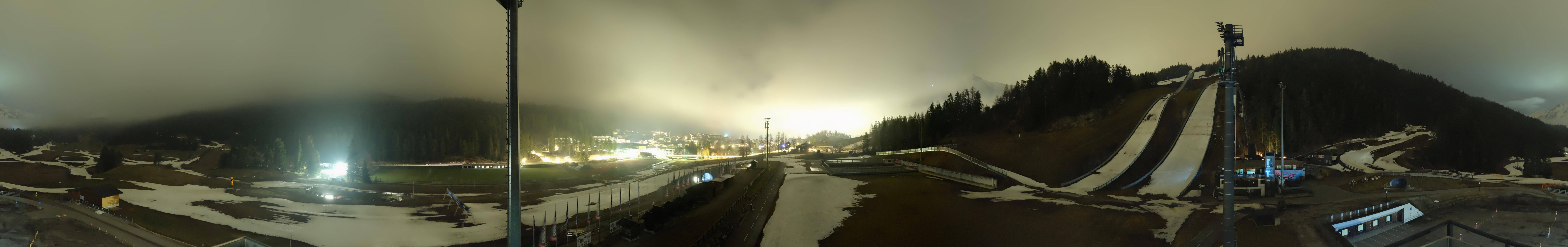 Archiv Foto Webcam Seefeld: Rundblick Casino Arena