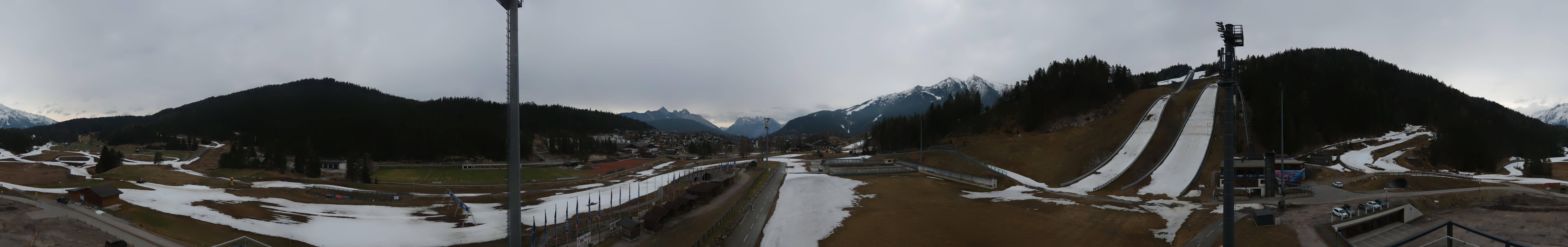 Archiv Foto Webcam Seefeld: Rundblick Casino Arena