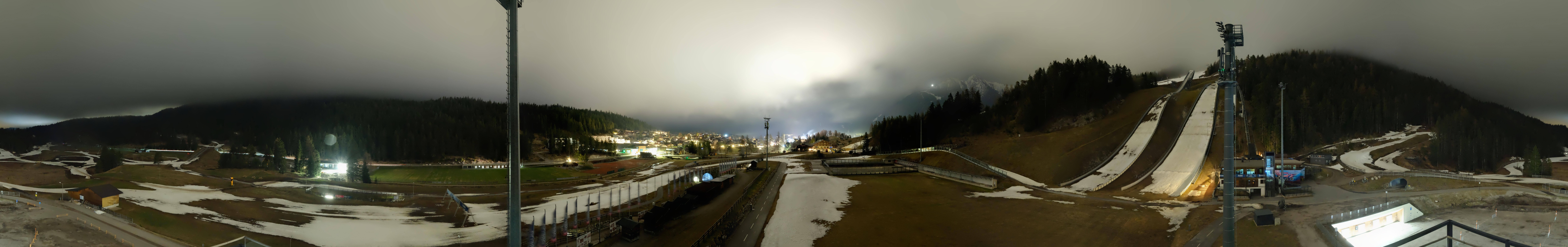 Archiv Foto Webcam Seefeld: Rundblick Casino Arena