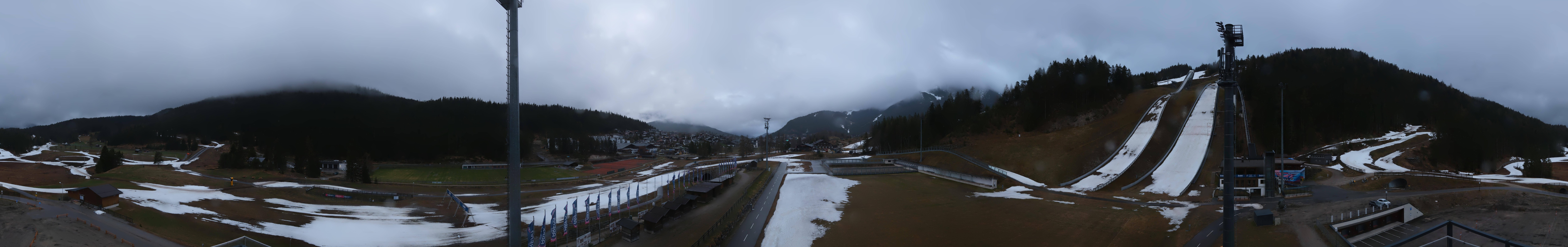 Archiv Foto Webcam Seefeld: Rundblick Casino Arena