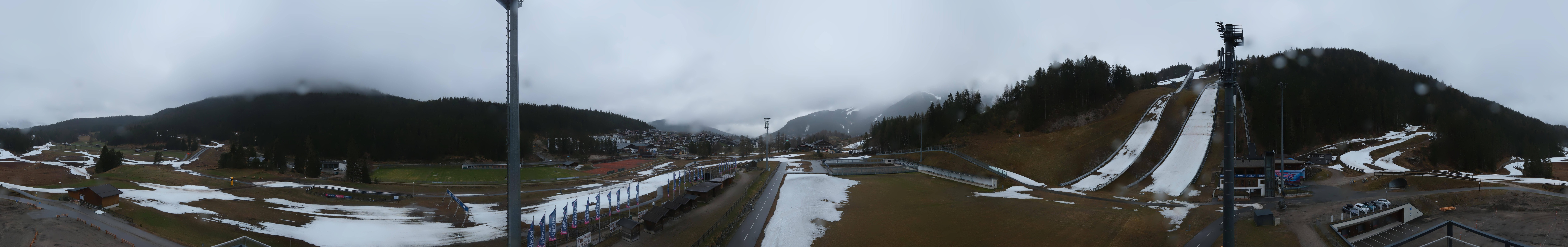Archiv Foto Webcam Seefeld: Rundblick Casino Arena
