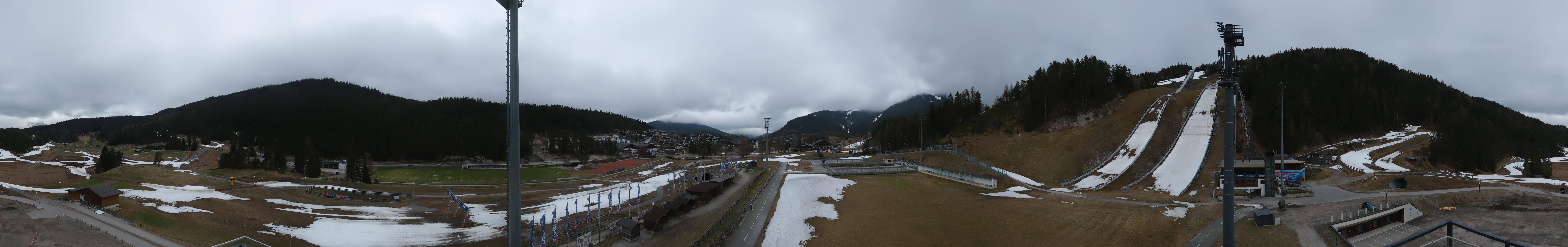 Archiv Foto Webcam Seefeld: Rundblick Casino Arena