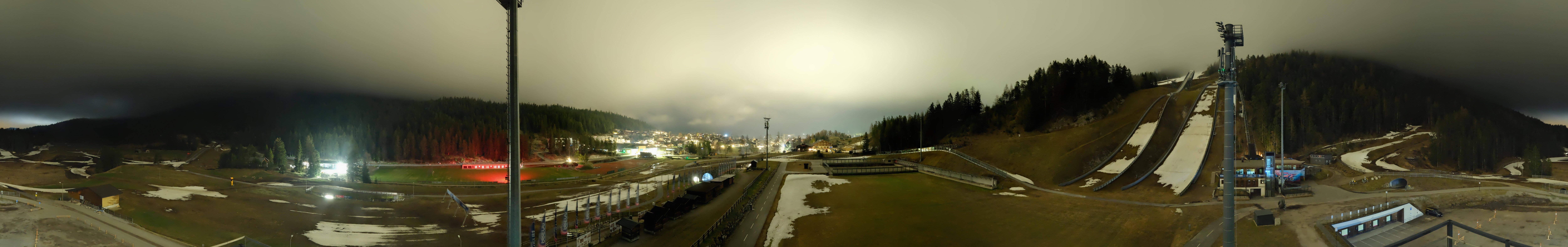 Archiv Foto Webcam Seefeld: Rundblick Casino Arena