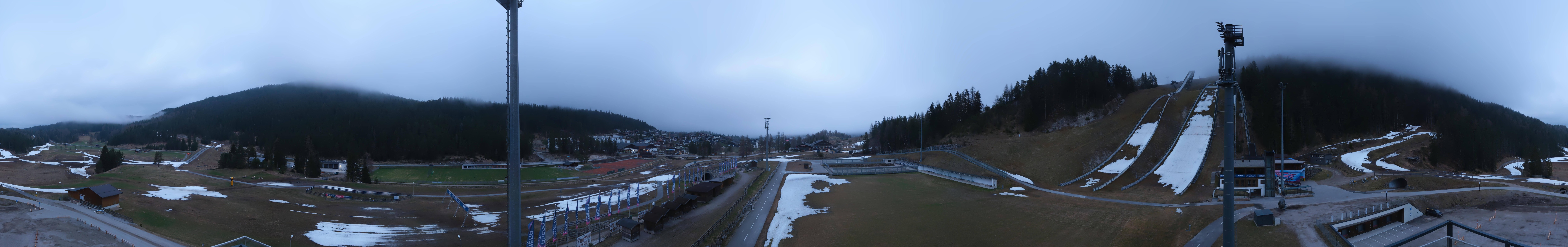 Archiv Foto Webcam Seefeld: Rundblick Casino Arena