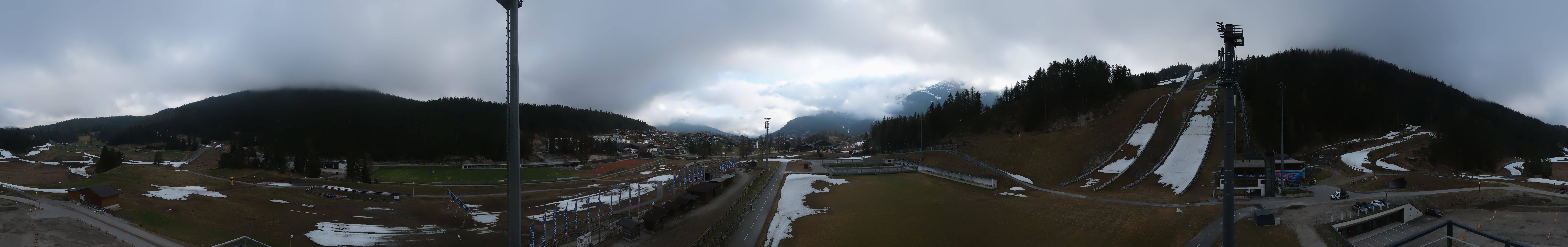 Archiv Foto Webcam Seefeld: Rundblick Casino Arena