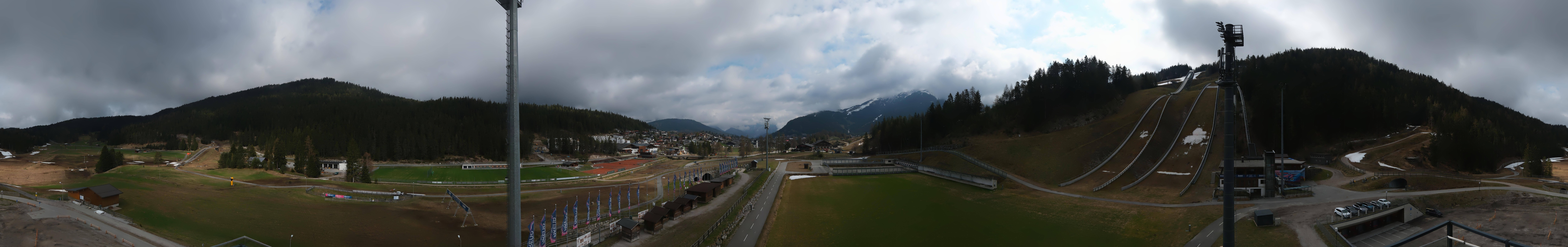 Archiv Foto Webcam Seefeld: Rundblick Casino Arena