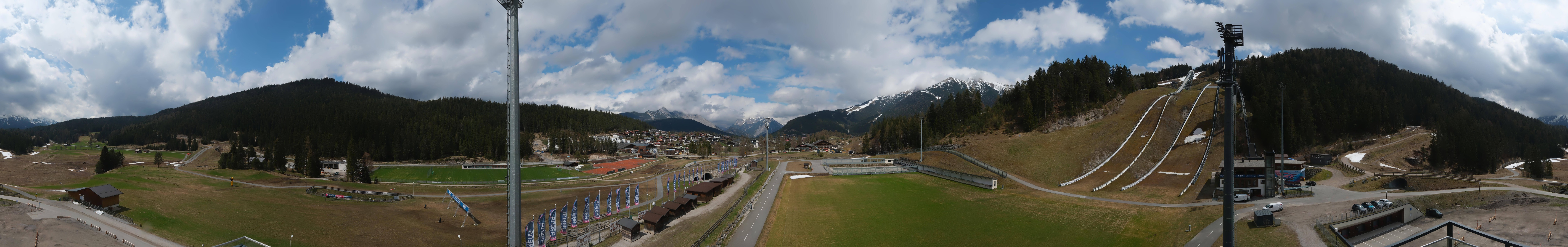 Archiv Foto Webcam Seefeld: Rundblick Casino Arena