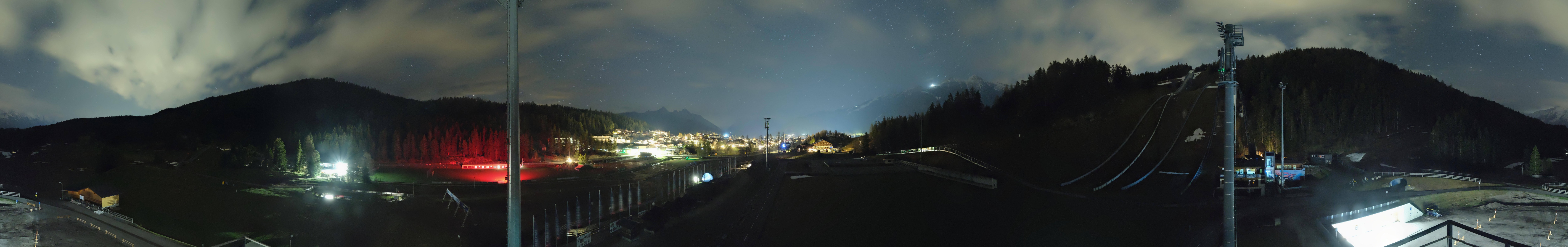 Archived image Webcam Panoramic view Seefeld Casino Arena