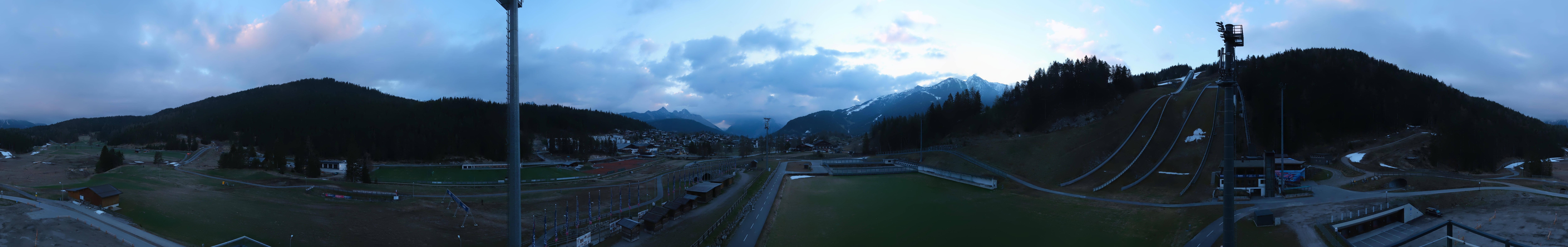 Archived image Webcam Panoramic view Seefeld Casino Arena