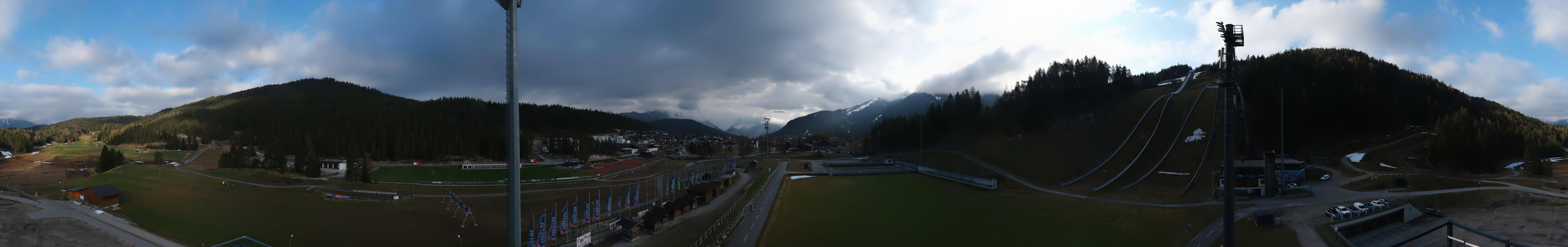 Archived image Webcam Panoramic view Seefeld Casino Arena
